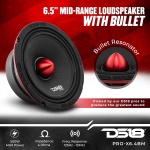 DS18 Mid and High Car Speaker Package - 2X 6.5" Midrange, 2X 1" Tweeters, - Image 3