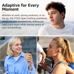 TOZO OpenEarRing Open Ear Earbuds 40H Bluetooth 5.4 Lightweight Comfort - Image 8