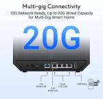ASUS RT-BE9700 WiFi 7 Router - Tri-Band (6GHz), 9.7 Gbps, x2 WAN, Mesh - Image 3