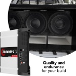 Taramps HD 3000 1 Ohm White 1 Channel Amplifier 3000 Watts RMS Digital, - Image 8