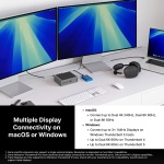CalDigit TS5 Thunderbolt 5 Dock - 15 Port, 140W Charging, 80Gb/s TBT 5 x 4, - Image 6
