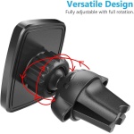 WixGear Magnetic Phone Holder for Car, Twist-Lock Air Vent Car Phone Holder - Image 7