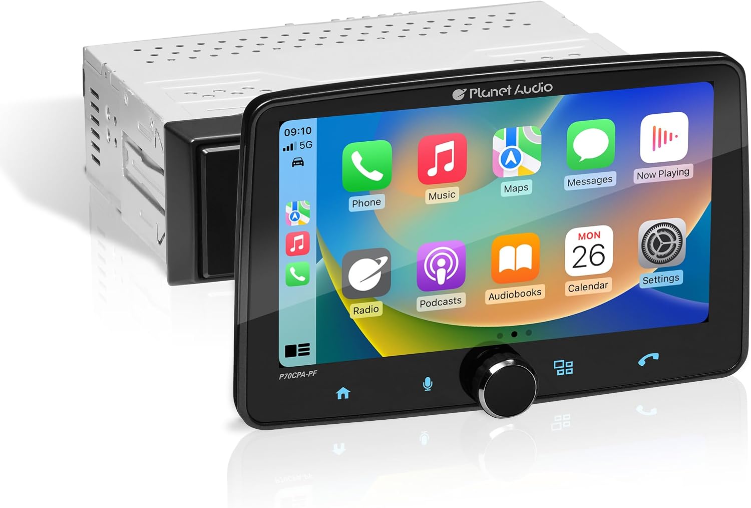 71MbCy6GzCL._AC_SL1500_.jpg Planet Audio P70CPA-PF Car Stereo - Apple CarPlay, Android Auto, Single Din, 7 - Image 1
