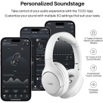 TOZO Hybrid Active Noise Cancelling Headphones, Wireless Over Ear Bluetooth - Image 6