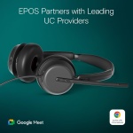 EPOS Impact 860 ANC Double-Sided Wired Headset with Active Noise Cancellation, - Image 4