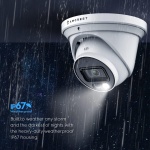 Amcrest 5MP AI Turret IP PoE Camera w/ 49ft Nightvision, Security IP Camera - Image 7