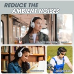 BERIBES Hybrid Active Noise Cancelling Headphones Wireless Over Ear 70Hours - Image 7