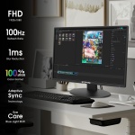 New! Sceptre 24-inch Prime Monitor 100Hz 100% sRGB HDMI x2 VGA Build-in Speakers - Image 3