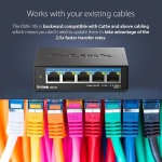 D-Link 5-Port 2.5G Unmanaged Ethernet Switch for Office, Media or Gaming - Image 3