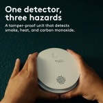 ADT Blu Home Safety Kit, Smoke, CO and Water Leak Sensors, Plan Required - Image 2