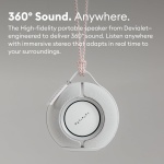 Devialet Mania - Portable Smart Speaker with Cocoon Case - White Mist - Image 2