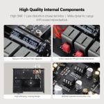 AIYIMA A80 Bluetooth Stereo DAC Amplifier TPA3255,PFFB & Digital VU Meter - Image 5