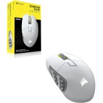 Corsair Scimitar Elite Wireless SE MMO MOBA PC Gaming Mouse – White - Image 9