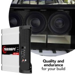 Taramps HD 2000 2 Ohms 1 Channel 2000 Watts RMS MAX Full Range Car Audio, - Image 9