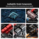 Fosi Audio ZA3 Balanced Stereo Amplifier Home Audio Component Mini 2 Channel - Image 5
