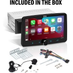 BOSS Audio Systems BCPA8 CarPlay Android Car Stereo, 8 Inch Touchscreen - Image 6