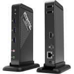 Plugable USB-C Dock with 4K HDMI and 60W Charging, Compatible with MacBook Neo,