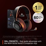 SteelSeries Arctis Nova 5 Wireless Multi-System Gaming Headset — Neodymium - Image 2