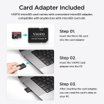VIOFO 256GB Industrial Grade High Endurance microSDXC Card for Dash Cam - Image 3