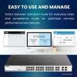 D-Link 28-Port Gigabit Smart Managed PoE+ Switch, 24 PoE+ Ports (370W) + 4 SFP - Image 6