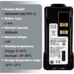 7.4V 3000mAh PMNN4409AR PMNN4409BR Two-Way Radio Battery Replacement - Image 4