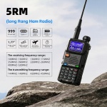 Baofeng Radio UV-5RM Ham Radio Handheld UV5R Walkie Talkies Long Range - Image 2