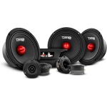 DS18 Bundle Car Speakers 4X PRO-GM6B 6.5" Midrange Speakers and 4X PRO-TWX1/BK