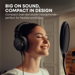 beyerdynamic DT 270 Pro Closed-Back Wired Studio Headphones, Black - Image 4