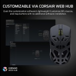 Corsair Sabre v2 PRO Wireless MG FPS Gaming Mouse – Black - Image 9