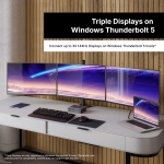 CalDigit TS5 Plus - Thunderbolt 5 Dock - 20 Port, 10Gb Ethernet, TBT-5 x 3 - Image 7