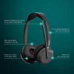 EPOS Impact 1061T - Enhanced Open Office Headset with Hybrid ANC, EPOS AI - Image 2