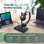 Yealink WH62 Mono Wireless DECT Headset for IP Phone & PC, Teams Certified - Image 2