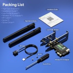 EDUP® PCIE WiFi 7 Card BE6500 Wi-Fi 7 Wireless Network Card for PC - Image 8
