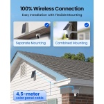 REOLINK Argus PT Ultra First 4K Solar Security Cameras Wireless Outdoor - Image 7