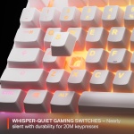SteelSeries Apex 3 TKL White RGB Gaming Keyboard — Tenkeyless Compact Form - Image 5