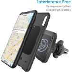 WixGear Magnetic Phone Holder for Car, Twist-Lock Air Vent Car Phone Holder - Image 6