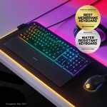 SteelSeries Apex 3 RGB Gaming Keyboard – 10-Zone RGB Illumination – IP32 Water - Image 2