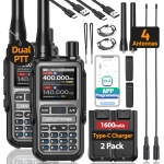 Baofeng Radio UV-5R Mini Ham Radio Long Range Handheld Two Way Radio NOAA