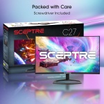 Sceptre 27-Inch Curved Gaming Monitor, FHD 1080p, 240Hz, 1500R, DisplayPort - Image 3