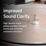 Fluance RT85N Reference High Fidelity Vinyl Turntable Record Player with Nagaoka - Image 4