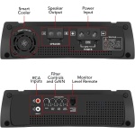 Taramps HD 3000 1 Ohm White 1 Channel Amplifier 3000 Watts RMS Digital, - Image 9