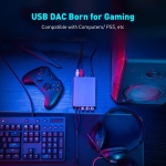 Fosi Audio K5 Pro Gaming DAC Headphone Amplifier Mini Hi-Fi Stereo - Image 4