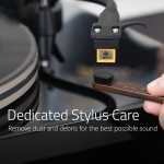 Fluance 3-in-1 Vinyl Record & Stylus Cleaning Kit with Anti-Static Carbon Fiber - Image 5