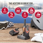 Cobra ACXT390 Walkie Talkies, Rechargeable, Lightweight, 22 Channels - Image 5