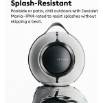 Devialet Mania - Portable Smart Speaker with Cocoon Case - White Mist - Image 4