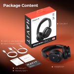 havit 132H Playtime Noise Cancelling Headphones, Over Ear Wireless Bluetooth - Image 9