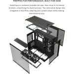 Lian Li O11D MINI V2 Flow-ATX Mid-Tower PC Case-Black-O11DMIV2FX - Image 8
