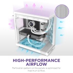 NZXT H6 Flow | CC-H61FW-01 | Compact Dual-Chamber Mid-Tower Airflow Case | - Image 5