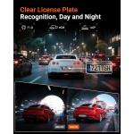 Vantrue E1 Lite 1080P Mini Dash Cam, 60fps HDR Night Vision Car Camera - Image 3