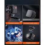 Vantrue E1 Lite 1080P Mini Dash Cam, 60fps HDR Night Vision Car Camera - Image 8